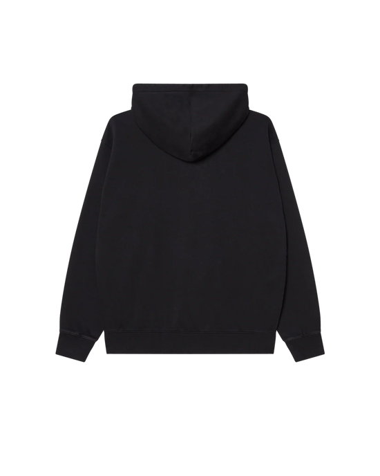 OBEY COLLEGIATE FADED PULLOVER BLK