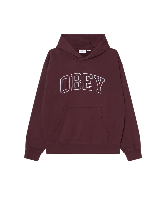 OBEY COLLEGIATE FADED PULLOVER