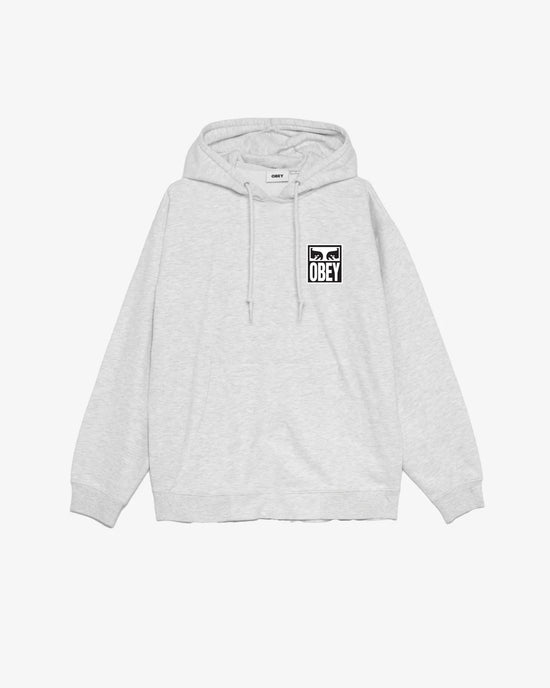 OBEY EYES ICON II HOODIE GREY