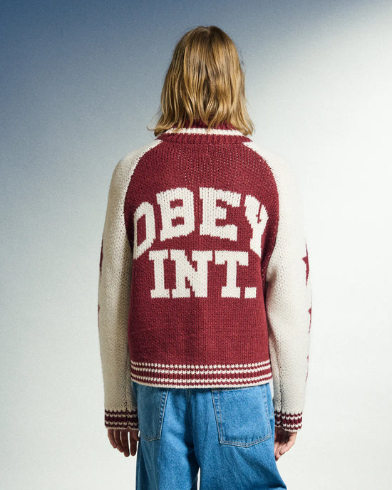 OBEY INT. COWICHAN SWEATER MAGLIONE