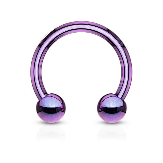 Septum in acciaio colori vari Titanium IP
