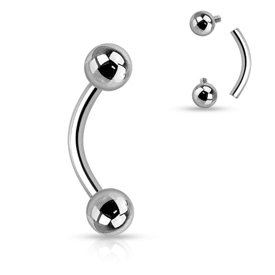 Piercing per sopracciglio in Titanio