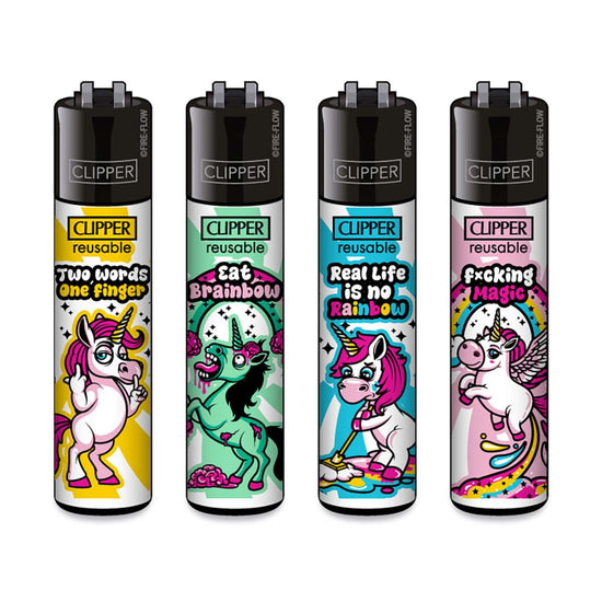 Clipper reusable Unicorn slogan