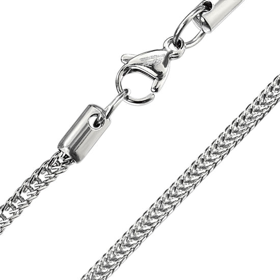 Collana in acciaio fina