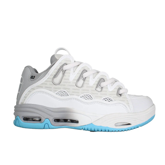 OSIRIS D3 2001 White/Grey/Baby Blue