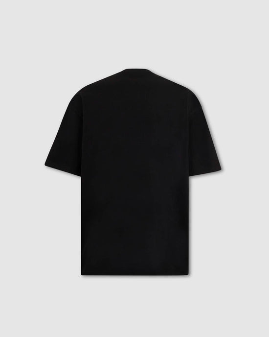 PHOBIA ARCHIVE BLACK T-SHIRT WITH GREEN AND LIGHTBLUE LIGHTNING