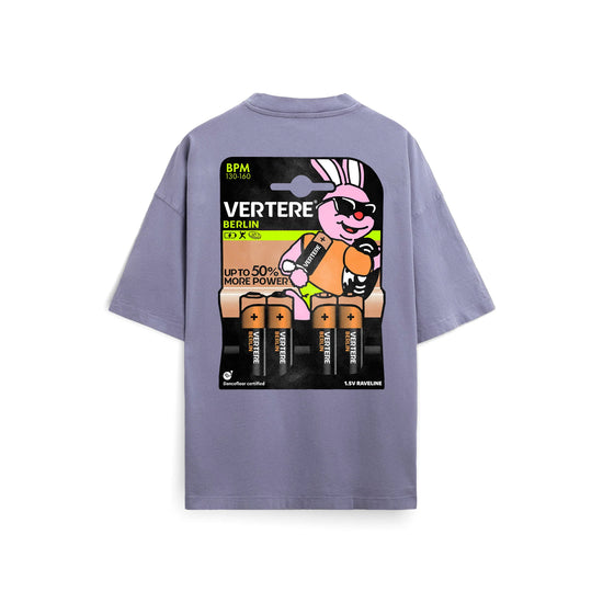 VERTERE RAVELINE T-SHIRT - PURPLE HAZE
