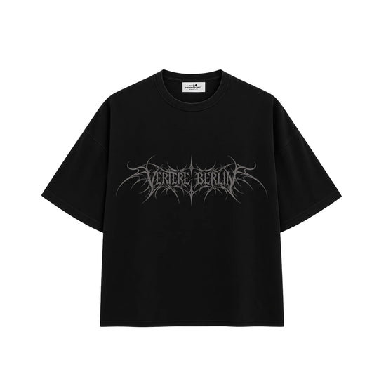 VERTERE BERLIN NIGHTSHADE T-SHIRT - BLACK