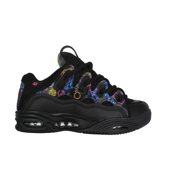 SCARPE OSIRIS D3 2001  BLACK / PINK / HOLO