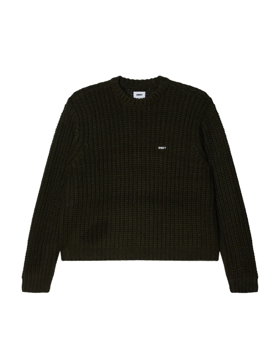 OBEY BOLD CHUNKY SWEATER