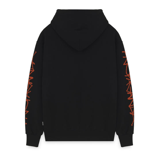 Script Embroidery Hoodie