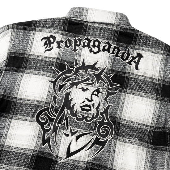 Jeez Flannel Overshirt grey