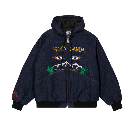 Peak Active Jacket Raw Denim