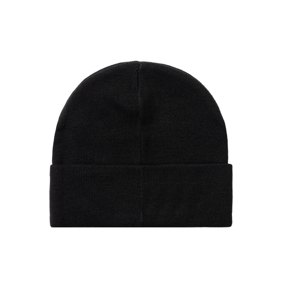 PROPAGANDA Label Metal Plaque Beanie Black