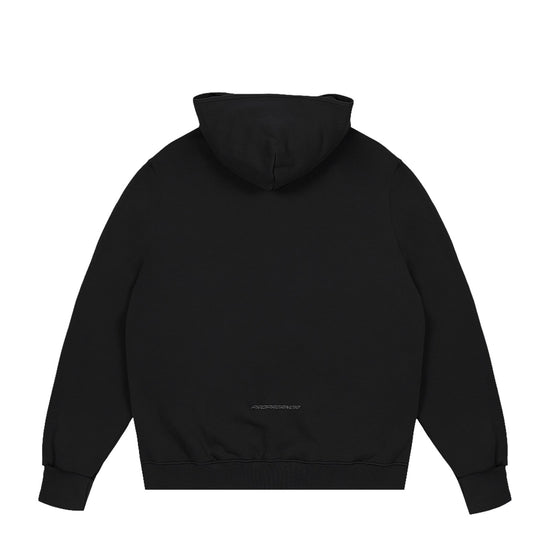 PROPAGANDA Logo Atom Zip Hoodie Black