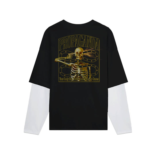 Propaganda - Twice Tee Longsleeve Black