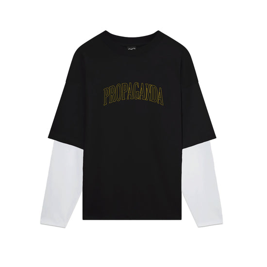 Propaganda - Twice Tee Longsleeve Black