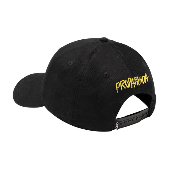 PROPAGANDA Logo Strike Snapback Black