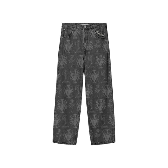 VERTERE SNAKEBITE DENIM - WASHED BLACK