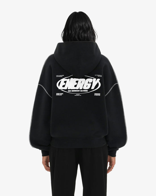 VERTERE ENERGY HOODIE - BLACK NEW