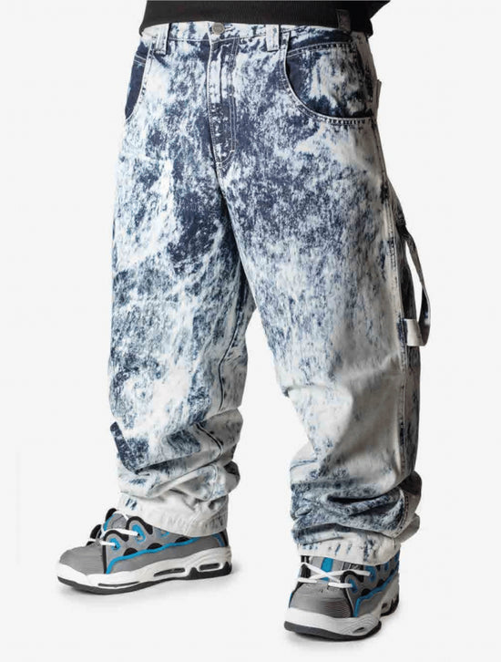 PANTALONI THE BLUESKIN BAGGY MARMO BLUE