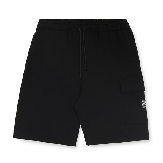 Label Classic Cargo Sweatshort Black