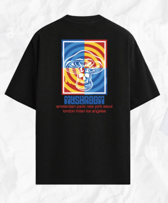 MUSHROOM ASPIRAL CITY TEE