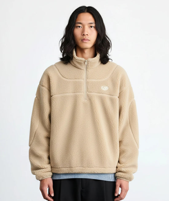 VERTERE NEO POLAR QUARTER-ZIP - SAND