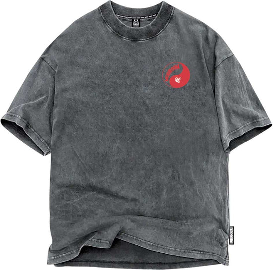 Mushroom tee Interaction wash