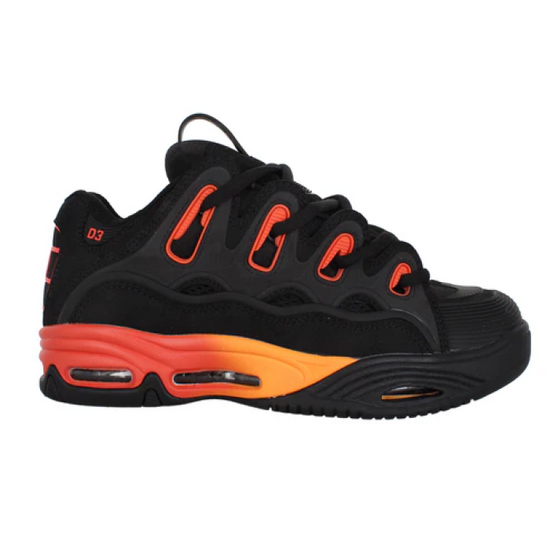 Scarpe OSIRIS D3 2001 BLACK/ORANGE/BLACK