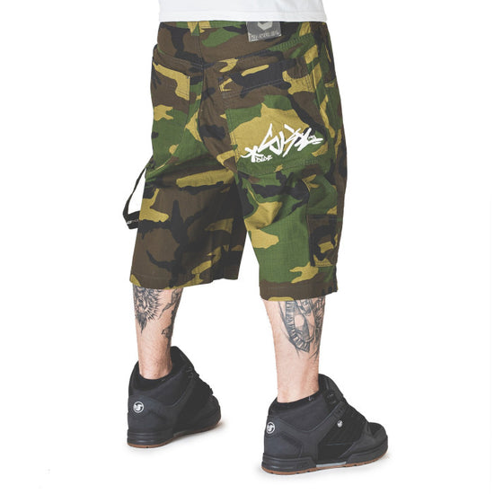 Bermuda Baggy Blueskin Camo Verde