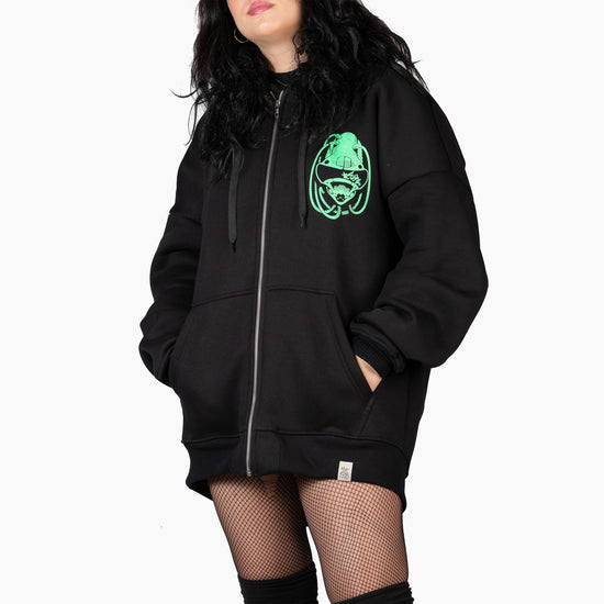 FELPA ZIP BLUESKIN ALIEN