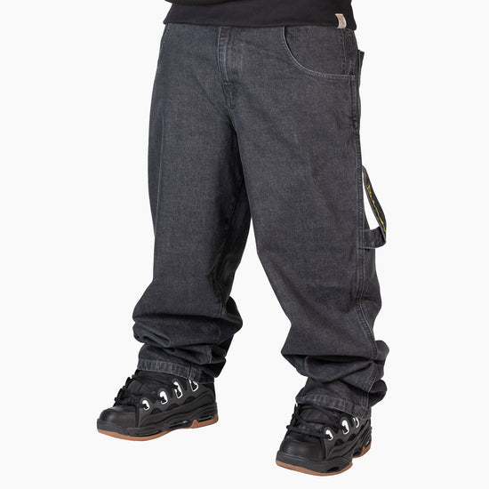 JEANS THE BLUESKIN BAGGY BLACK RASTA