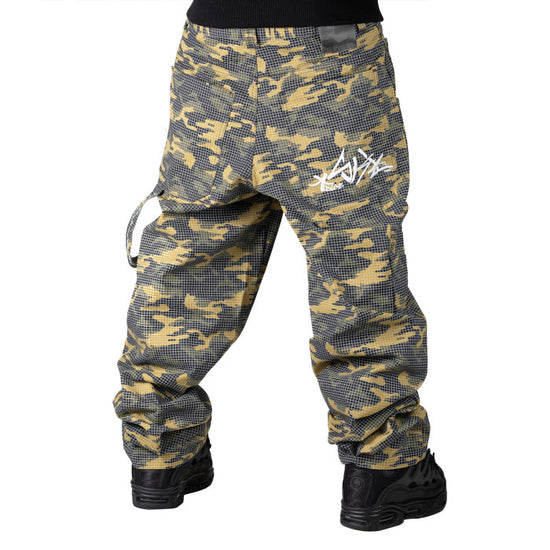 NEW! Pantaloni Baggy Uomo The Blueskin Warrior Camo Mesh 12 oz