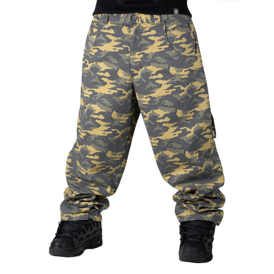NEW! Pantaloni Baggy Uomo The Blueskin Warrior Camo Mesh 12 oz