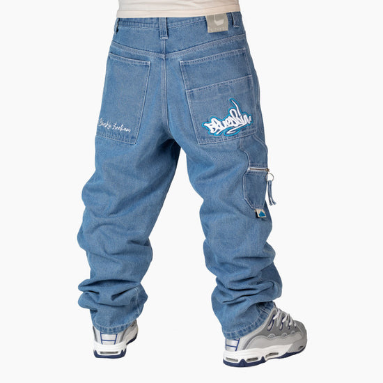 Jeans Baggy Uomo Blueskin - Skate/Rap WAREKO light